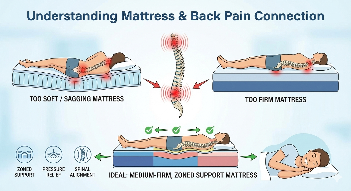 Why Orthopedic Mattresses Matter for Back Pain (Expert 2025 Guide)